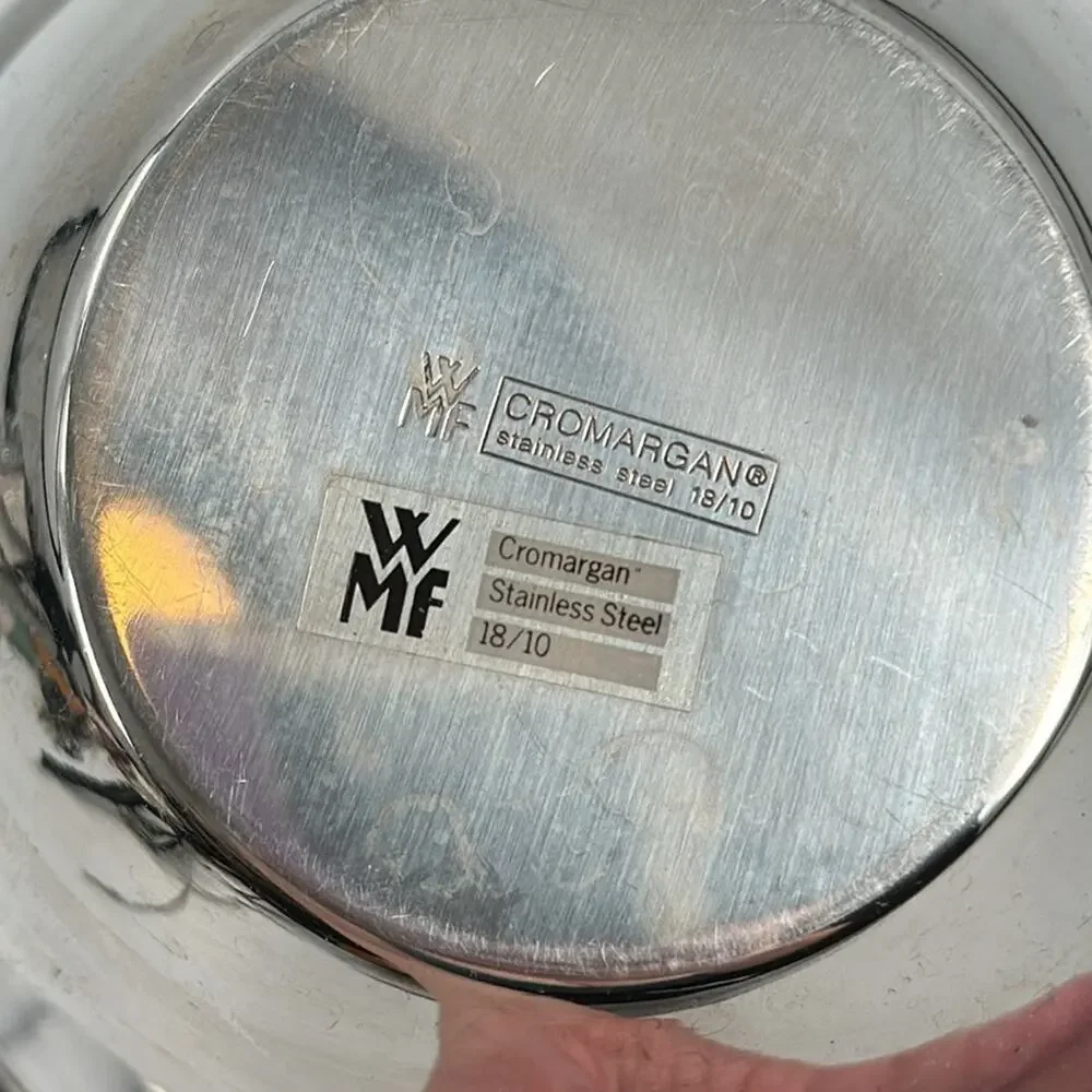 Vintage Cromargan WMF German stainless steel ice bucket